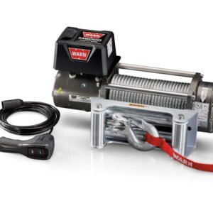 Warn 26502 8,000 lbs M8000 Premium Series Self-Recovery Electric Winch with Steel Rope
