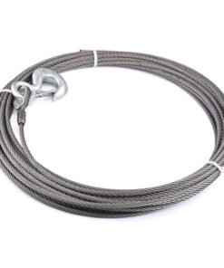 Warn 23672 Winch Cable & Hook 3/8" X 75 - 15,100 Lb