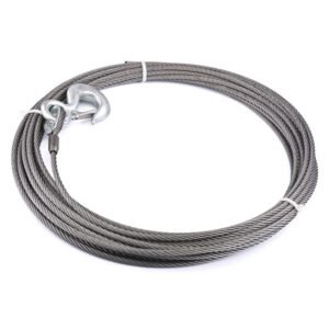 Warn 23672 Winch Cable & Hook 3/8" X 75 - 15,100 Lb