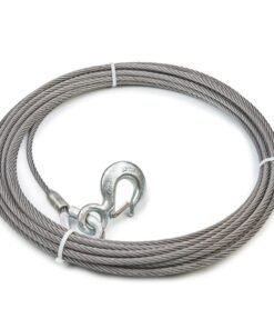 Warn 23677 Winch Cable & Hook 7/16" X 75 - 20,400 Lb