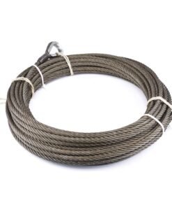 Warn 77453 Winch Cable & Hook 5/8" X 140 For 30xl Series