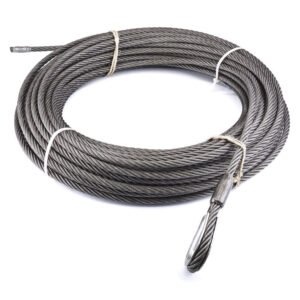 Warn 77454 Steel Rope For Series 30xl, 5/8" X 245