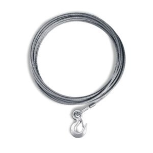 Warn 38309 Winch Cable & Hook 5/16" X 50 - 9,800 Lb