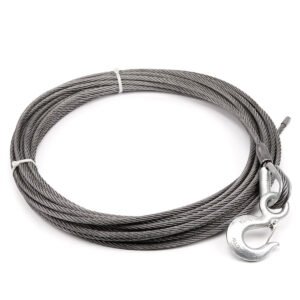 Warn 23678 Winch Cable & Hook 7/16" X 100 - 20,400 Lb