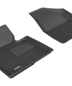 3D MAXpider 2013-2019 Hyundai Santa Fe Sport/Santa Fe/Santa Fe Xl Kagu 1st Row Floormat - Black