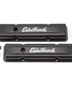Edelbrock 4443 Signature Series Valve Covers for 1959-1986 Chevrolet 262-400 SBC