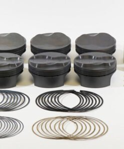 Mahle MS Piston Set GM LSX 428cid 4.125x1.110RCH 4.0 Stk 6.125 Rod .927 Pin 5.6cc 13.7CR - Set of 8