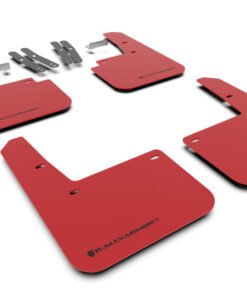 Rally Armor 2018-21 Hyundai Kona Red UR Mud Flap Black Logo