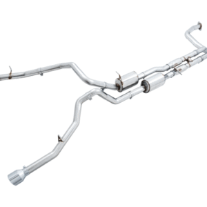 AWE Tuning 2021 RAM 1500 TRX 0FG Cat-Back Exhaust - Chrome Silver Tips