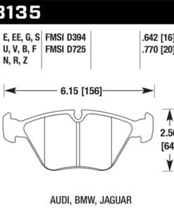 Hawk 95-02 BMW M3 HP+ Street Front Brake Pads