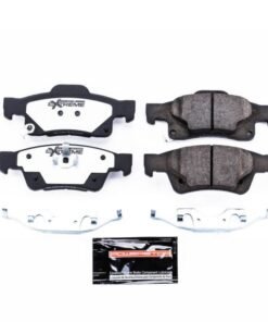 Power Stop 11-19 Dodge Durango Rear Z36 Truck & Tow Brake Pads w/Hardware