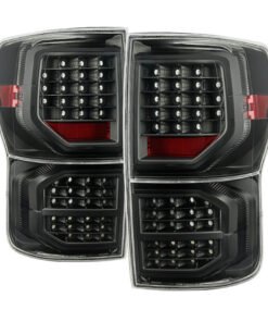 Xtune Toyota Tundra 07-13 LED Tail Lights Black ALT-JH-TTU07-LED-G2-BK