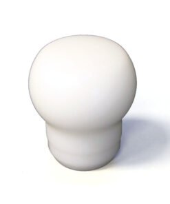 Fat Head Delrin Shift Knob (White): Universal 12x1.25
