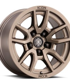 ICON Vector 5 17x8.5 5x150 25mm Offset 5.75in BS 110.1mm Bore Bronze Wheel