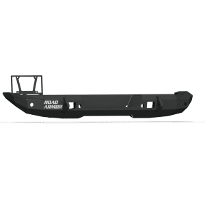 Road Armor 18-20 Jeep Wrangler JL Stealth Rear Bumper Mid Width - Tex Blk