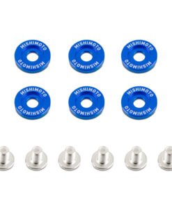 Mishimoto Small Fender Washer Kit (6pcs) - Blue