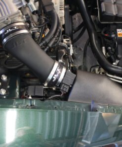 JLT 2001 Ford Mustang Bullitt Black Textured Ram Air Intake Kit w/Red Filter