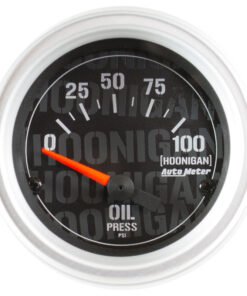 Autometer Hoonigan 52mm 100psi Full Electronic Oil Pressure Gauge