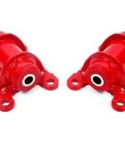 BMR 98-02 Chevrolet Camaro Motor Mount Kit (Steel) w/ Poly Bushings - Red
