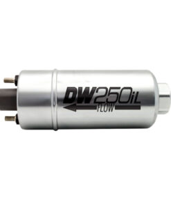DeatschWerks 250LPH In-Line External Fuel Pump w/ Mounting Brackets