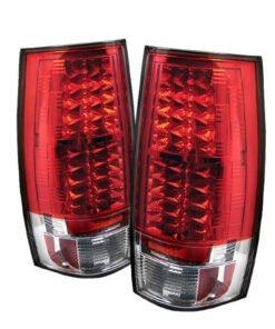Spyder Chevy Suburban/GMC Yukon/Yukon Denali 07-14 LED Tail Lights Red Clear ALT-YD-CSUB07-LED-RC