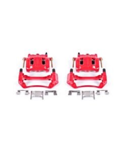 Power Stop 97-01 Ford F-150 Front Red Calipers w/Brackets - Pair
