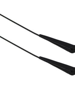 Kentrol 68-86 Jeep Windshield Wiper Arms Pair CJ - Powdercoat Black