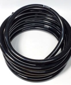 Ticon Industries Tig Aesthetics 6mm Silicone Argon Line - 10ft Length (Black)