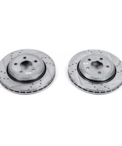 Power Stop 18-19 Dodge Durango Rear Evolution Drilled & Slotted Rotors - Pair
