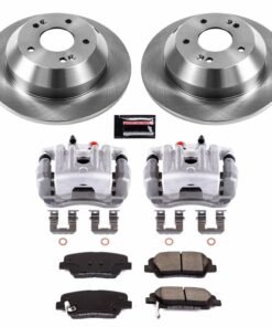 Power Stop 10-12 Hyundai Santa Fe Autospecialty Kit w/ Calipers - Rear