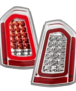 ANZO 11-14 Chrysler 300 LED Taillights Chrome w/ Sequential
