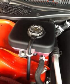 JLT 15-19 Dodge Hellcat Black Textured Intercooler Tank Cover