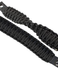 Fishbone Offroad 97-06 Jeep Wrangler Paracord Door Handles - Black