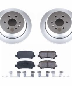 Power Stop 15-18 Chevrolet Colorado Rear Z17 Evolution Geomet Coated Brake Kit