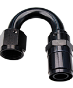 Fragola -8 Race-Rite Crimp-On Hose End 180 Degree