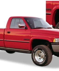 Bushwacker 94-01 Dodge Ram 1500 Fleetside Extend-A-Fender Style Flares 4pc 78.0/96.0in Bed - Black