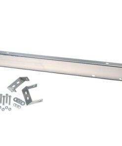 Kentrol 45-86 Jeep CJ5/CJ7 Rear Bumper - Polished Silver