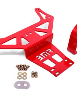 BMR 15-18 Dodge Challenger (Auto Trans) Hellcat/Demon Driveshaft Safety Loop - Red