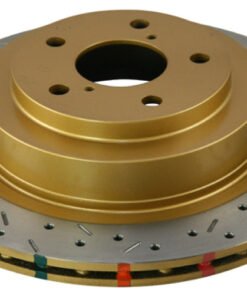 DBA 06-07 WRX / 05-08 LGT Rear Drilled & Slotted 4000 Series Rotor