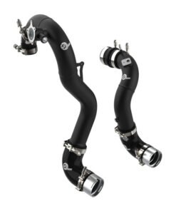 AFE 21-22 Ford Bronco L4-2.3L (t) BladeRunner Alum Hot/Cold Charge Pipe Kit - Black