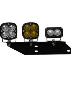 Baja Designs 17-18 F-150 Raptor Fog Light & Sportsmen Fog Pocket Kit - Amber