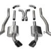 Corsa 10-15 Chevrolet Camaro SS 6.2L V8 Manual Black Xtreme 3in Cat-Back