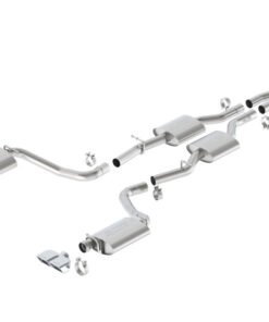 Borla 15-16 Dodge Challenger R/T 5.7L Dual Rectangle Angle Cut Dual Split Rear Exit S-Type Exhaust