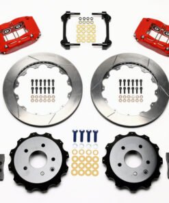 Wilwood Dynapro Radial Rear Kit 13.00in Red Nissan 350Z/Fiti G35