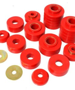 Energy Suspension 4.4107R Red Body Cab Mount Bushings Kit for 80-98 Ford F-100/F-150/F-250