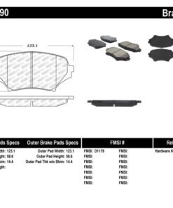 StopTech Performance 06-08 Mazda Miata MX-5 Front Brake Pads