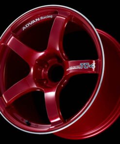 Advan TC4 18x9.5 +38 5-120 Racing Candy Red Wheel *Min Order Qty of 20*