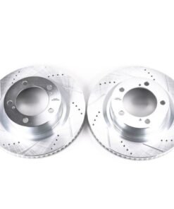 Power Stop 16-19 Lexus LX570 Front Evolution Drilled & Slotted Rotors - Pair