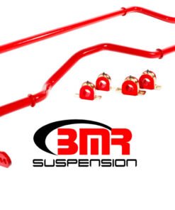 BMR 16-17 6th Gen Camaro Front & Rear Sway Bar Kit w/ Bushings - Red