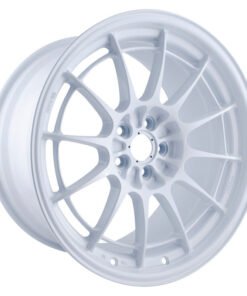 Enkei NT03+M 18x9.5 5x114.3 40mm Offset 72.6mm Bore Vanquish White Wheel (MOQ of 40)